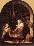 The Grocers Shop Gerrit Dou